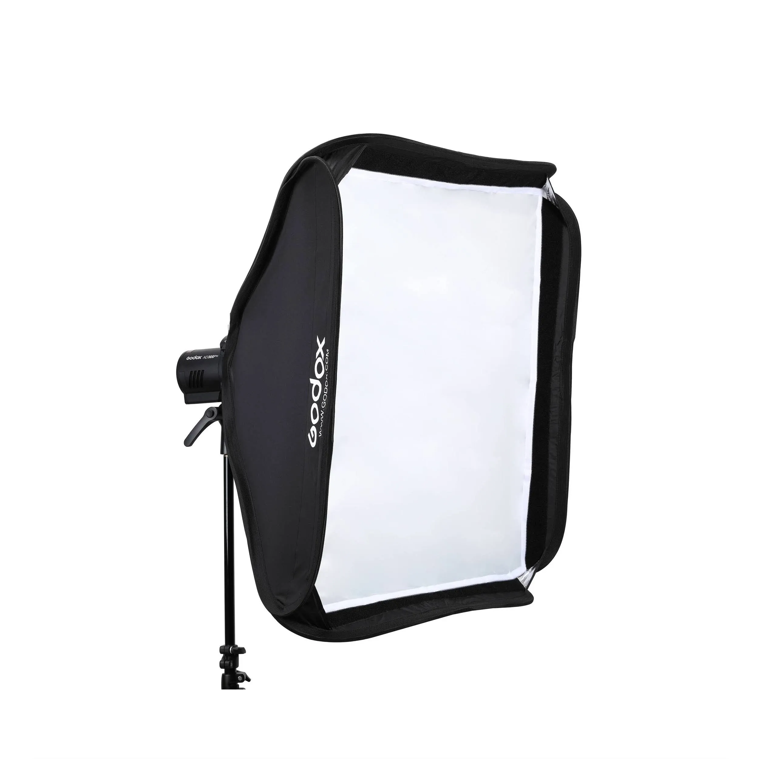 Godox S2 Bowens Mount Bracket with Softbox & Carrying Bag Kit 31.5 x 31.5 Inches ...