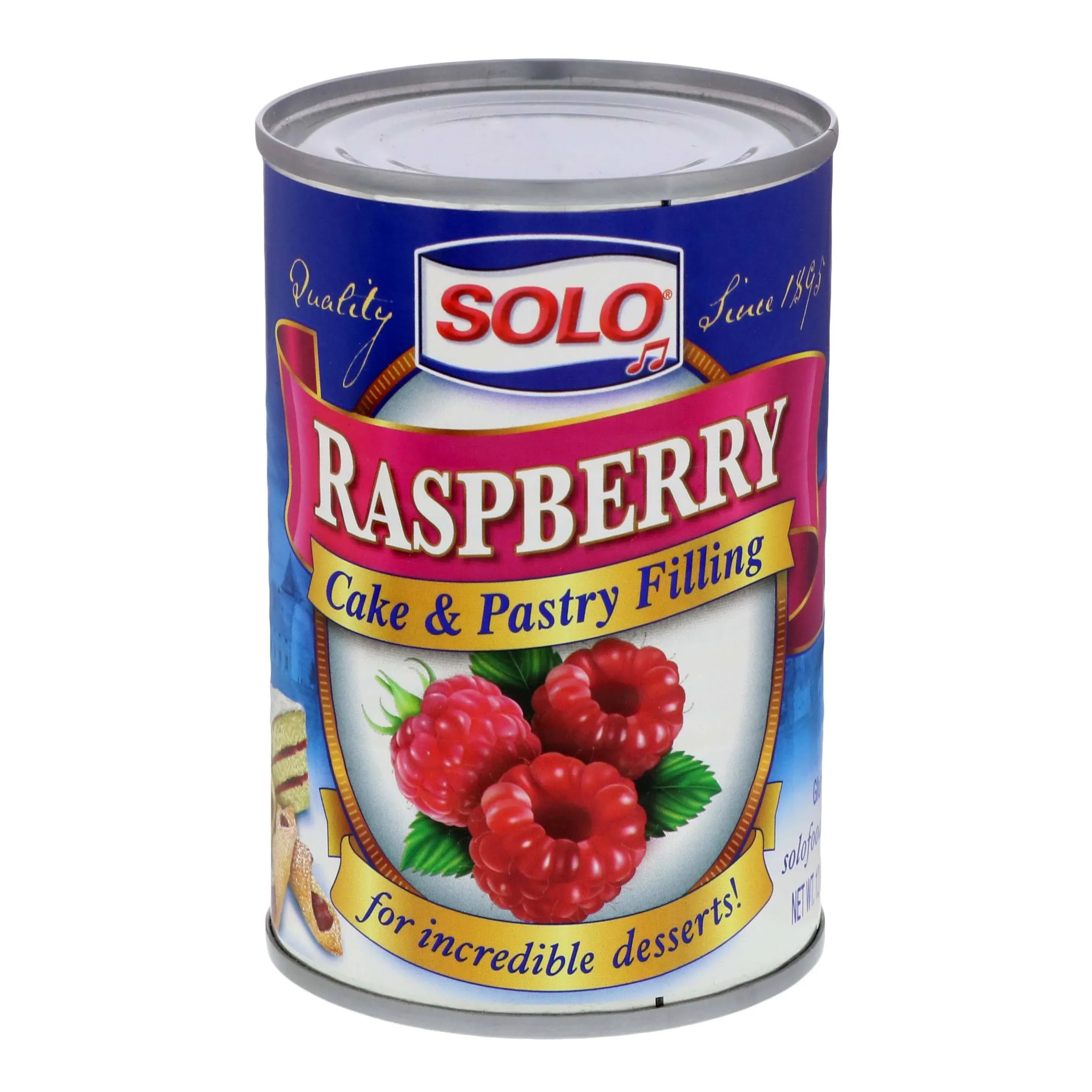 Solo Cake & Pastry Filling Raspberry - 12 oz