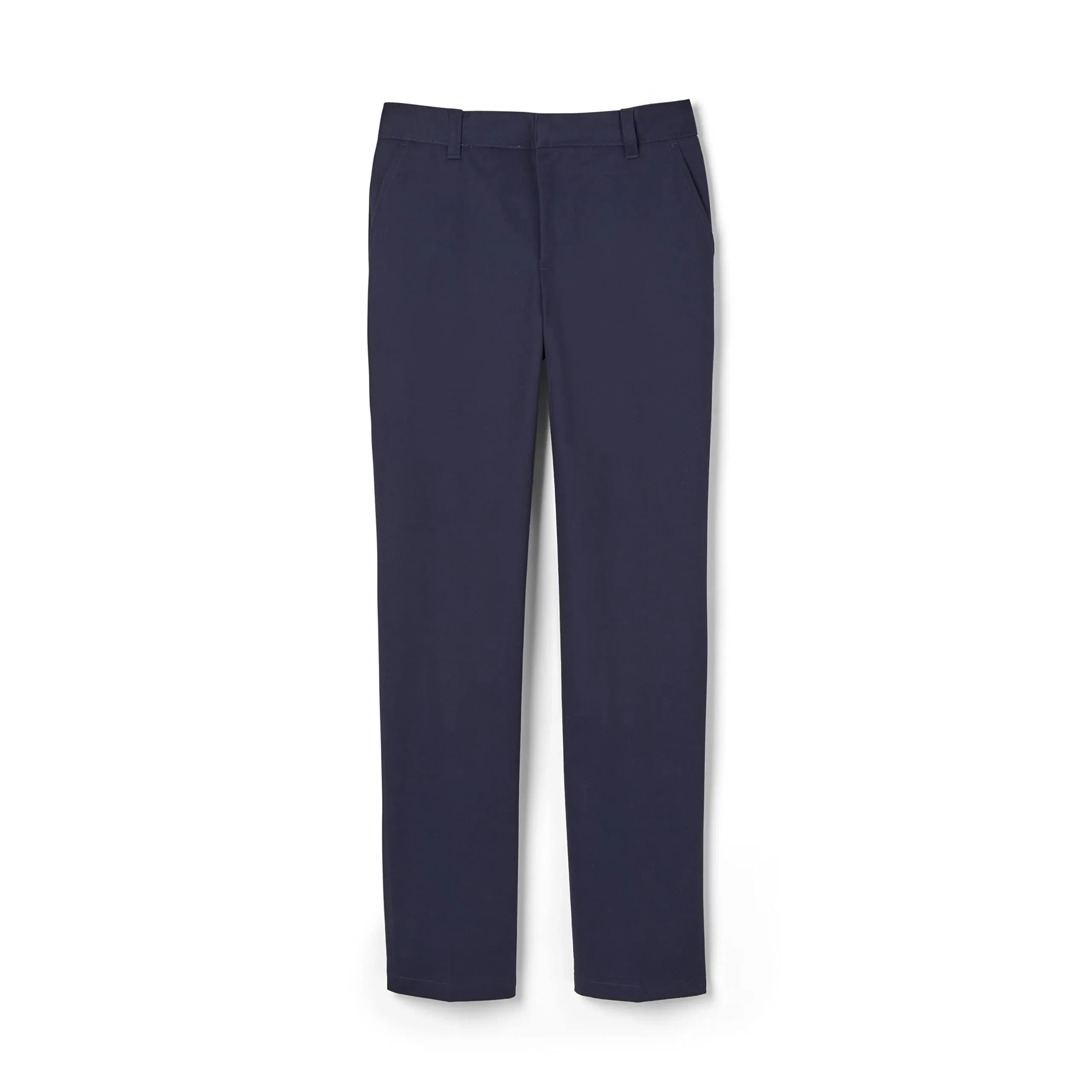 French Toast Boys' Relaxed-Fit Twill Adjustable-Waist Pants