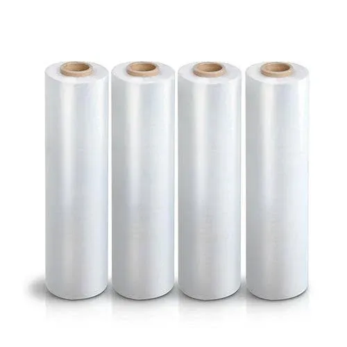 Alliance Stretch Film Hand Bundling - Clear, 18" x 1200ft, 60 Gauge, 4 Pack, Industrial Heavy Duty Shrink Wrap for Packing, Shipping, Pallet and Moving Supplies