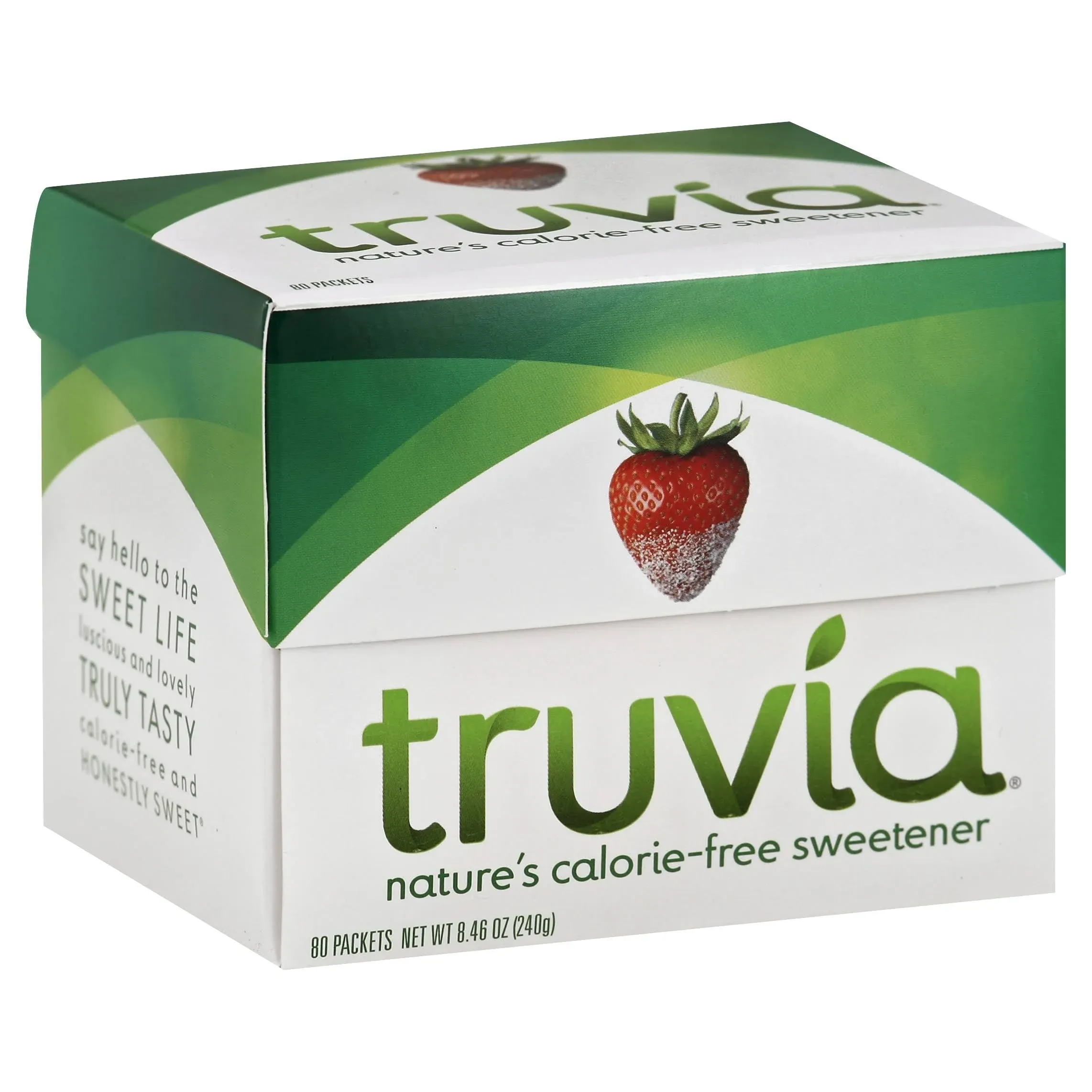 Truvia Sweetener, Calorie-Free, Stevia Leaf, Packets - 80 packets [5.64 (180 g)]