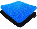 Gel Seat Cushion Double Thick Seat Cushion with Non-slip Cover  Amazon Hot Sell