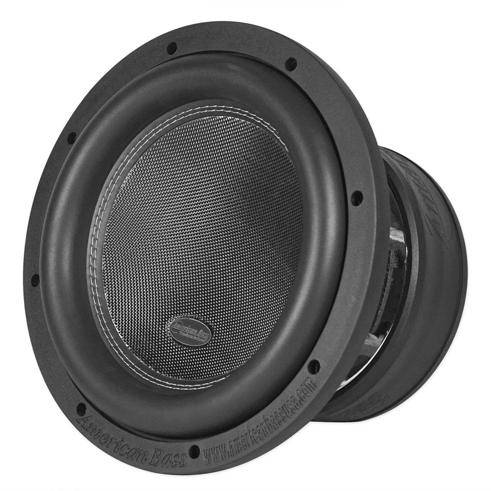 American Bass XR-10D2 10" Subwoofer Dual 2 Ohm 2000W Max 200 Oz. Magnet Single