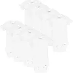 Gerber Unisex-Baby 8-Pack Short Sleeve Onesies Bodysuits