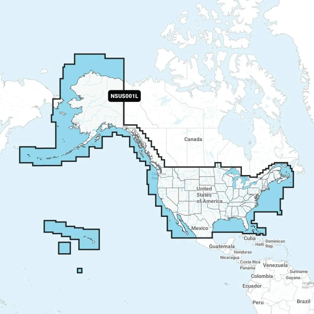 Garmin Navionics Plus US and Coastal Canada microSD with SD Adapter 010-C1287-20