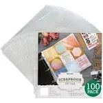 Samsill Scrapbook Refill Pages 12x12 Inches 100 Pack