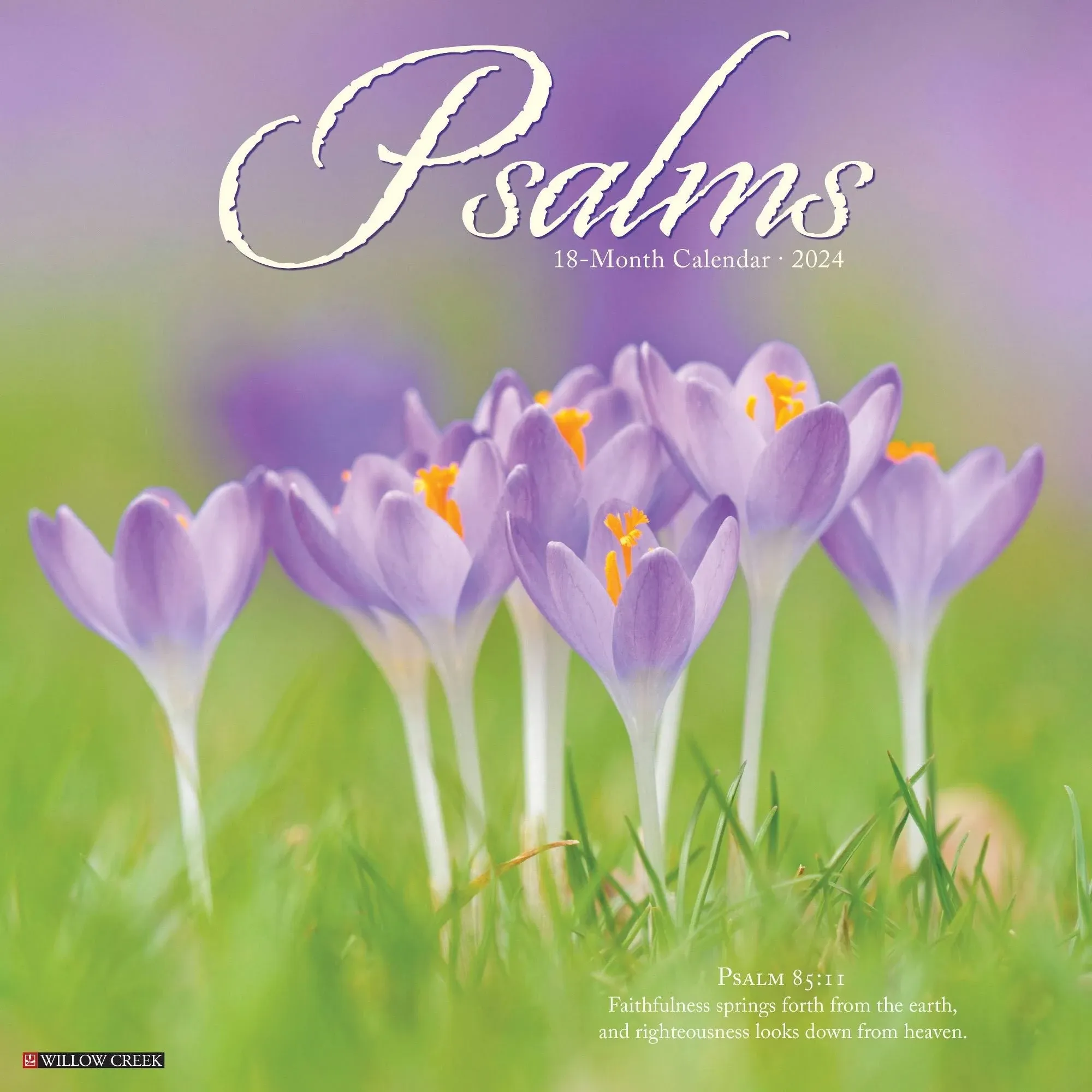 2024 Willow Creek Psalms 12" x 12" Monthly Wall Calendar (34996X)