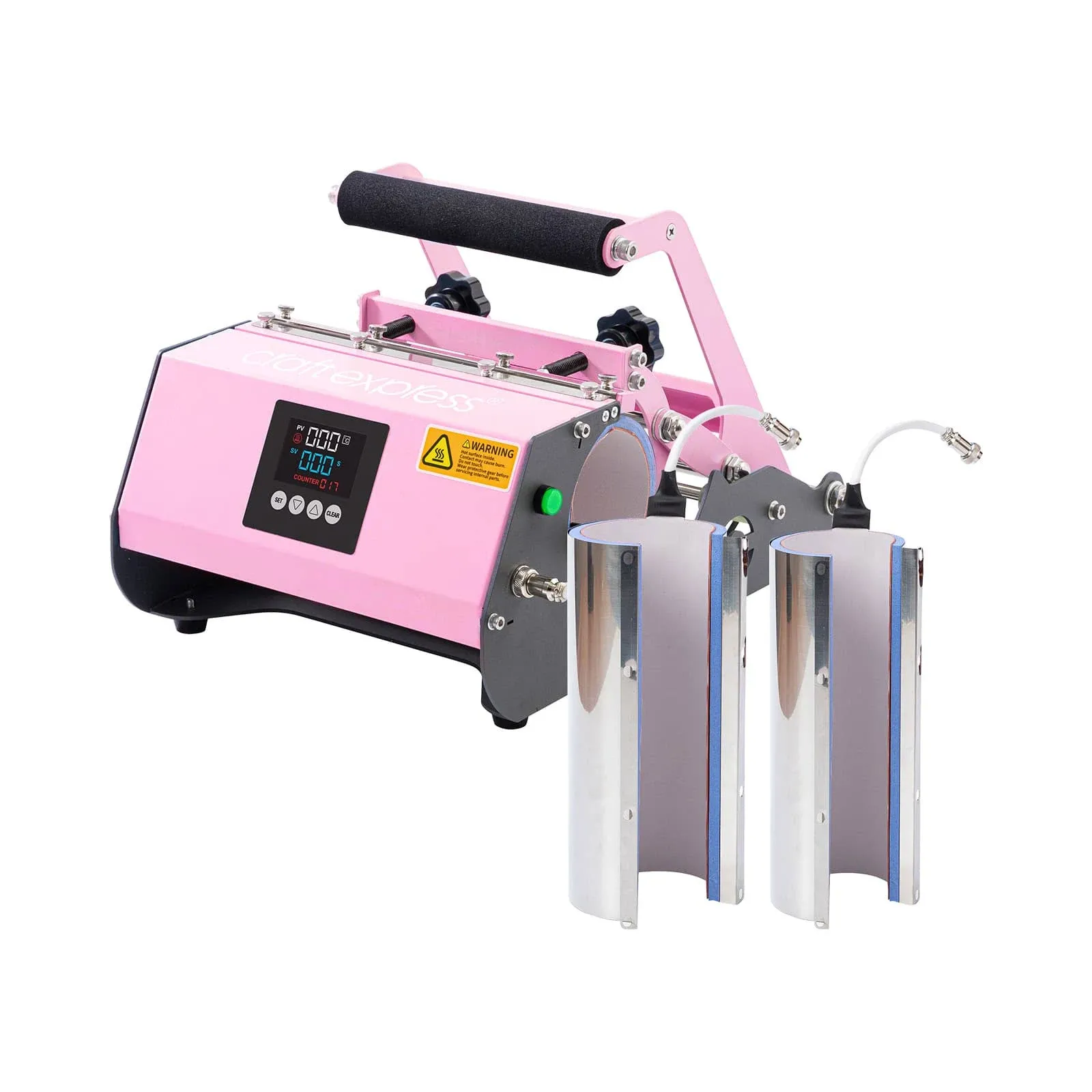 Craft Express Pink 2-in-1 Elite Pro Max Tumbler Heat Press | Michaels