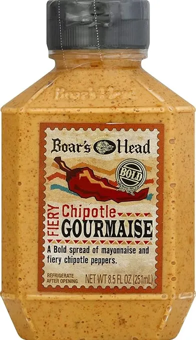 Boar's Head Fiery Chipotle Gourmaise - 8.5 fl oz