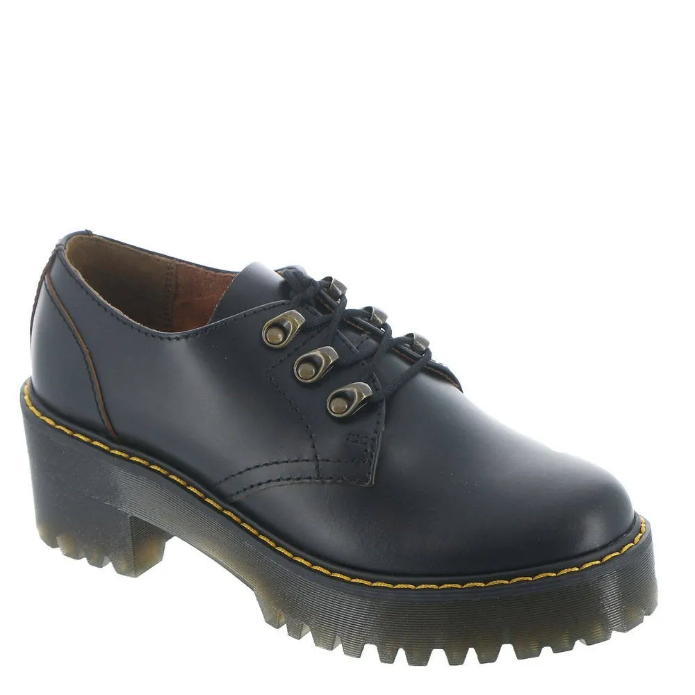 Dr Martens Womens Leona Lo Vintage Smooth Leather Black