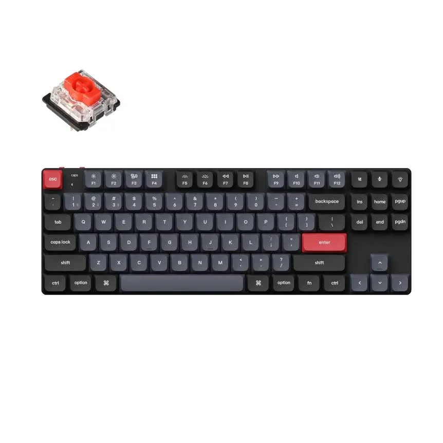 Keychron K1 Pro QMK/VIA Wireless Custom Mechanical Keyboard ISO Layout Collection