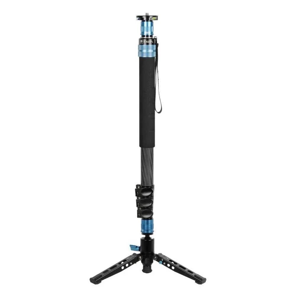 SIRUI P-424FL Carbon Fibre Monopod with Stand