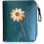 Girls Wallet Small Bifold Womens Wallets RfidCompact Female Cute Mini Zipper ...