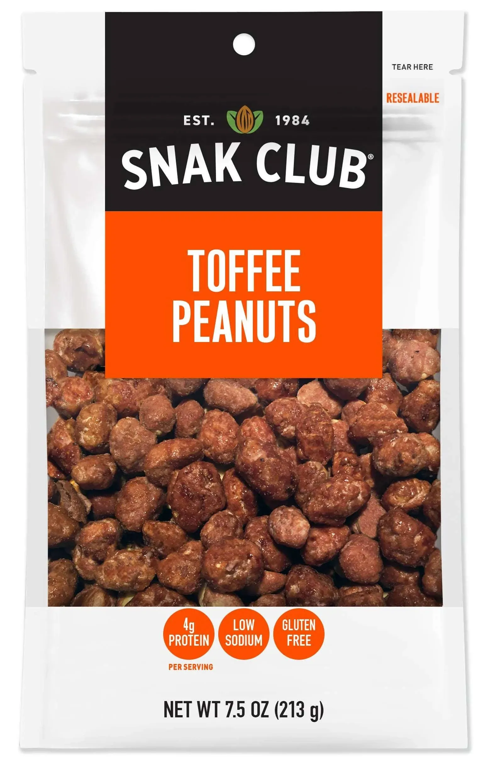 Snak Club Peanuts Toffee