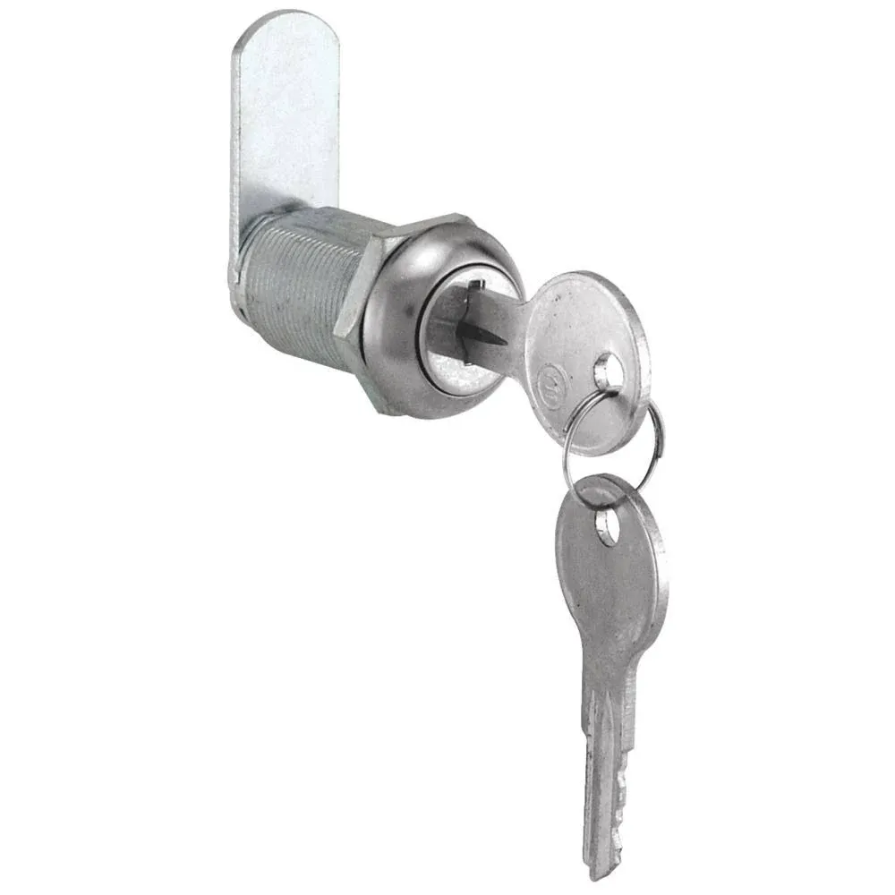 Prime Line Drawer/Cabinet Lock, Chrome, 1-1/8"