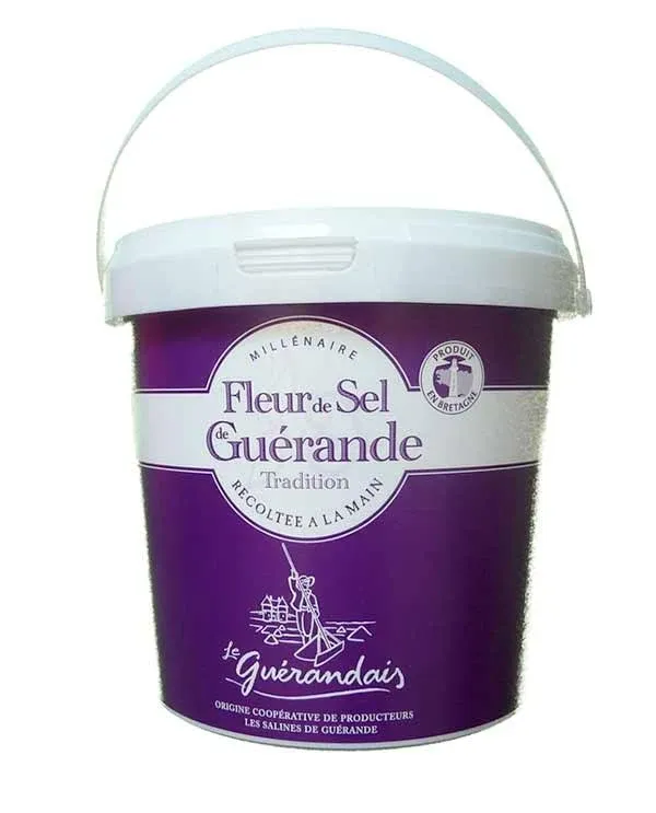 MILLENAIRE Fleur de SEL de Guerande Sea Salt 2.2 lbs (1 kg)