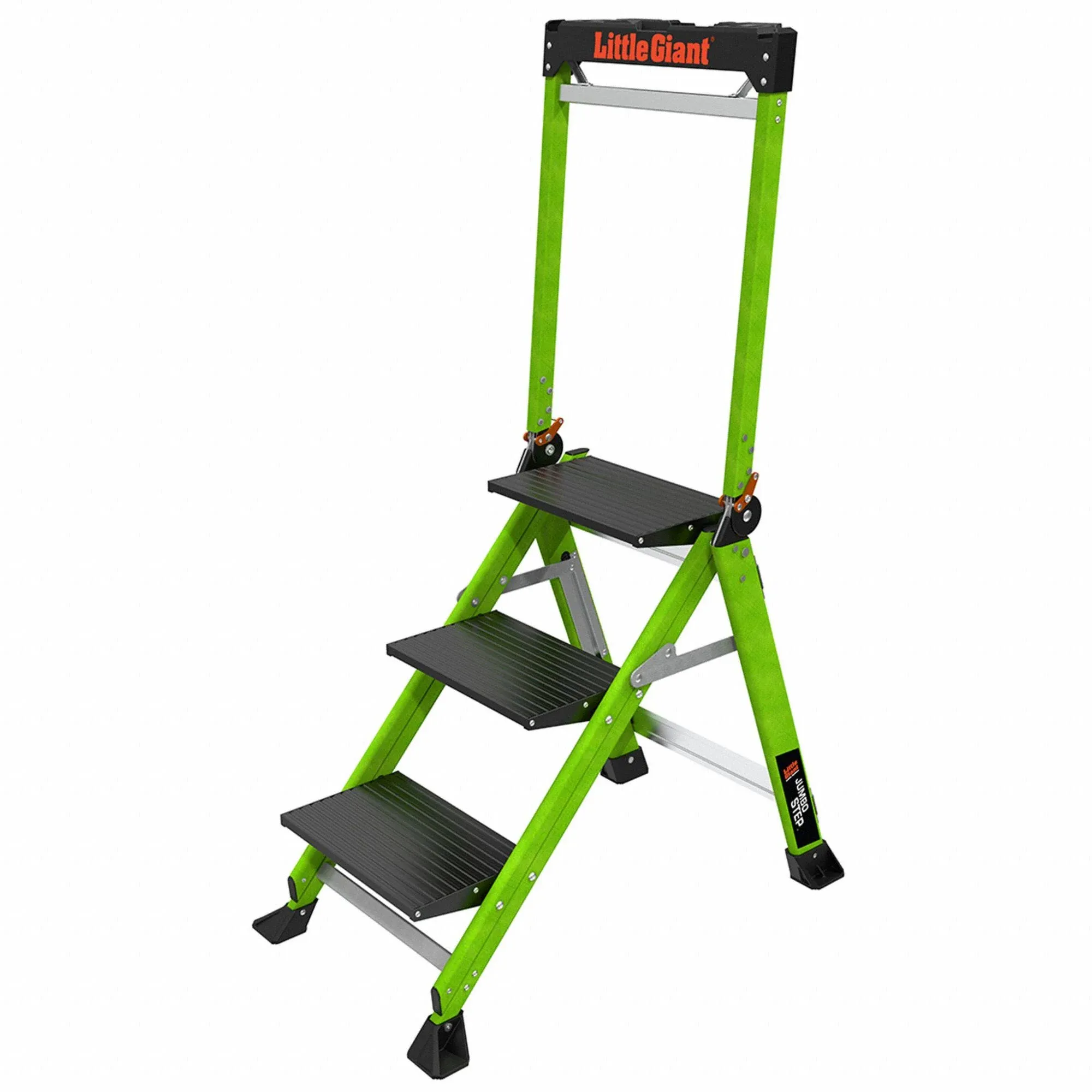 Little Giant Ladders 11933 Fiberglass Step Stool, Capacity 375 lb