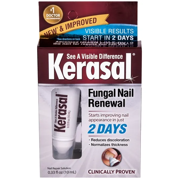 Kerasal Nail Renewal Plus Tea Tree Oil Fungal Nail Repair Solution (10 ml)