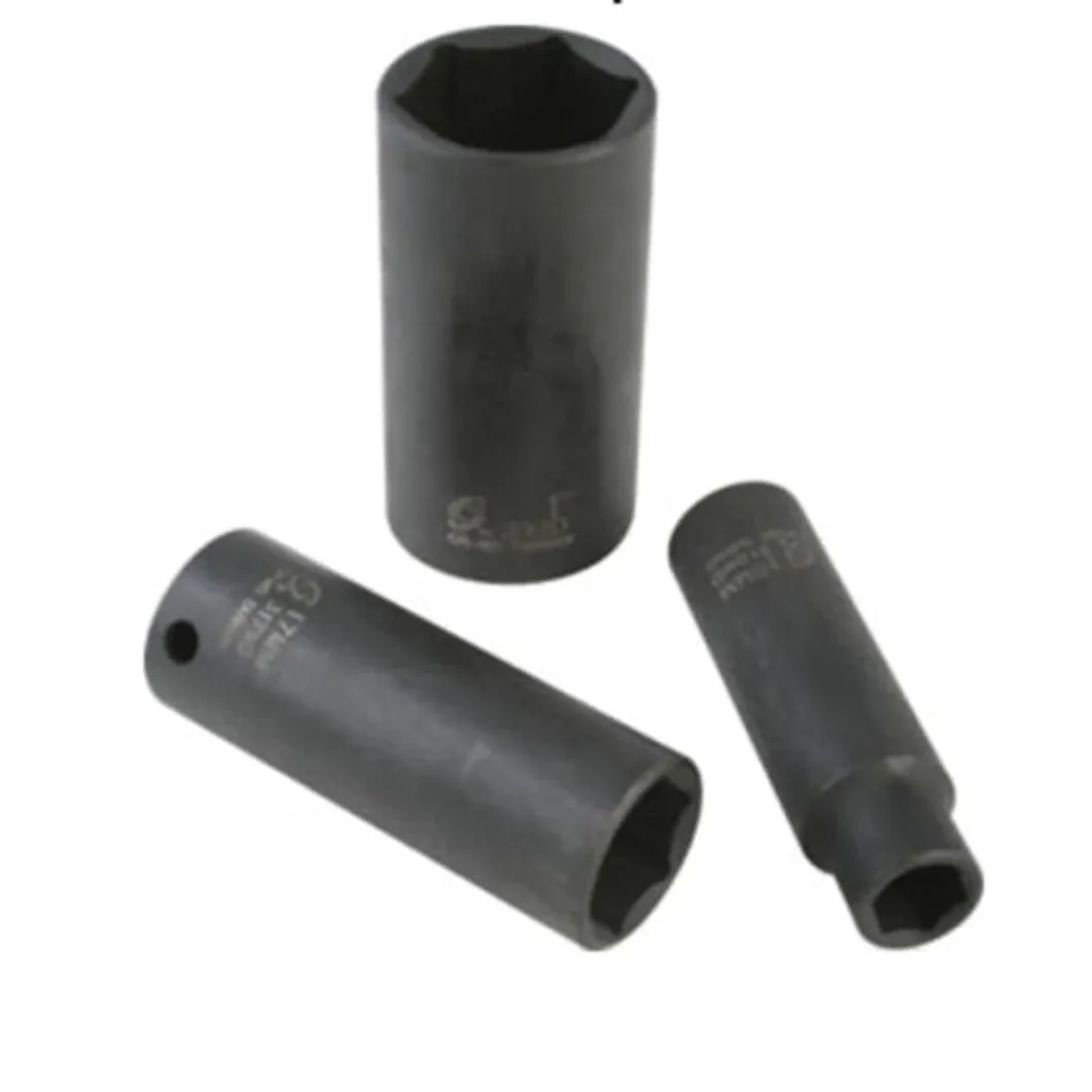 Sunex 812mdmg 1/4-Inch Drive 12-Mm Deep Magnetic Impact Socket