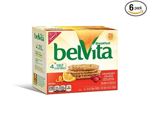 Belvita Breakfast Biscuits Cranberry Orange