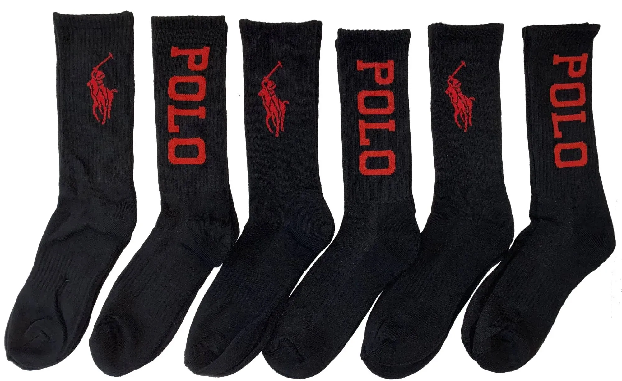 polo ralph lauren socks 6 pack classic