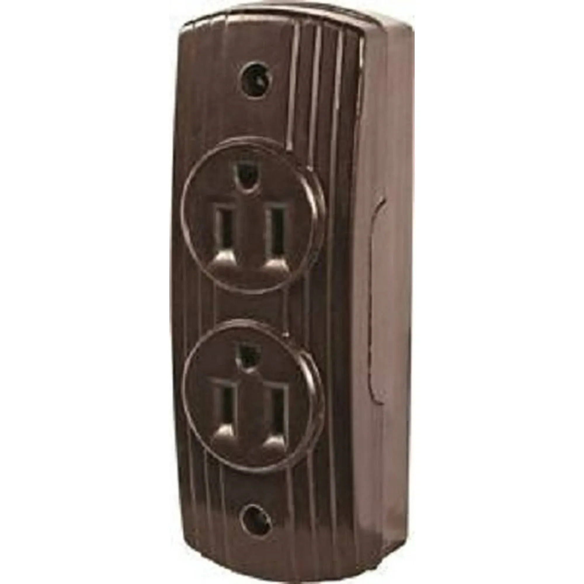 Cooper Wiring 542B Box Surface Mount Receptacle Brown