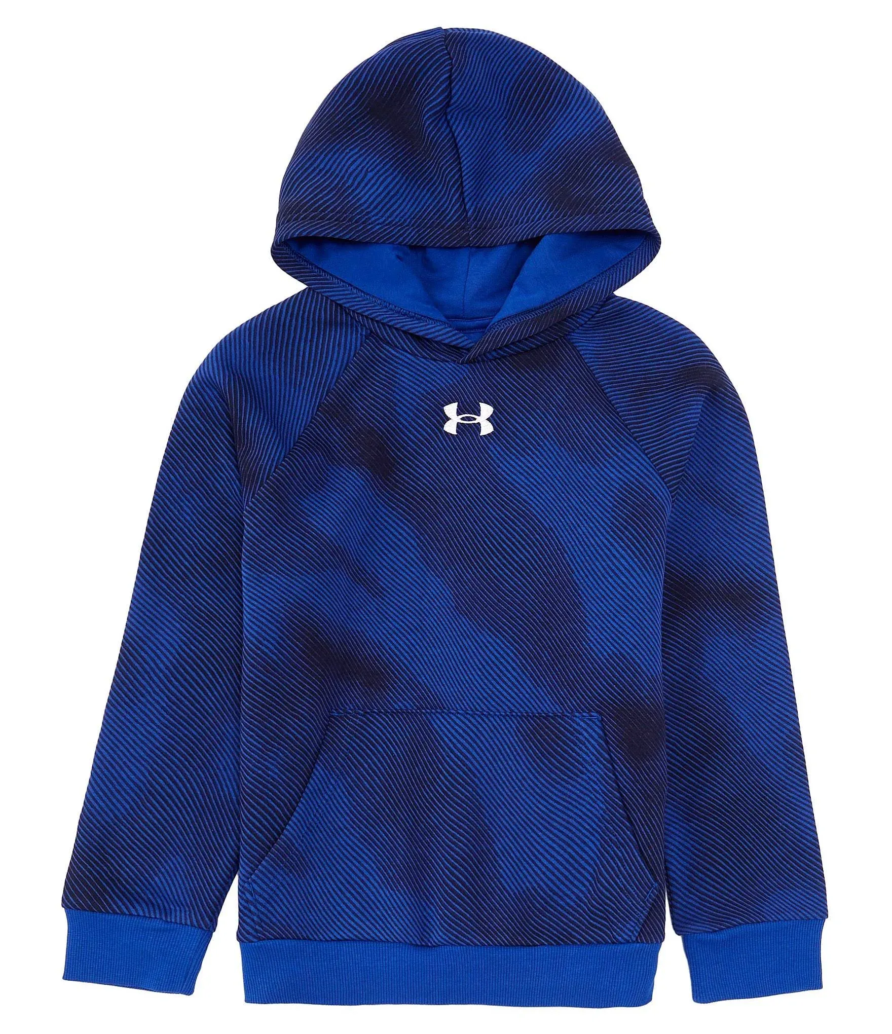 Under Armour Boys' Rival Fleece Printed Hoodie