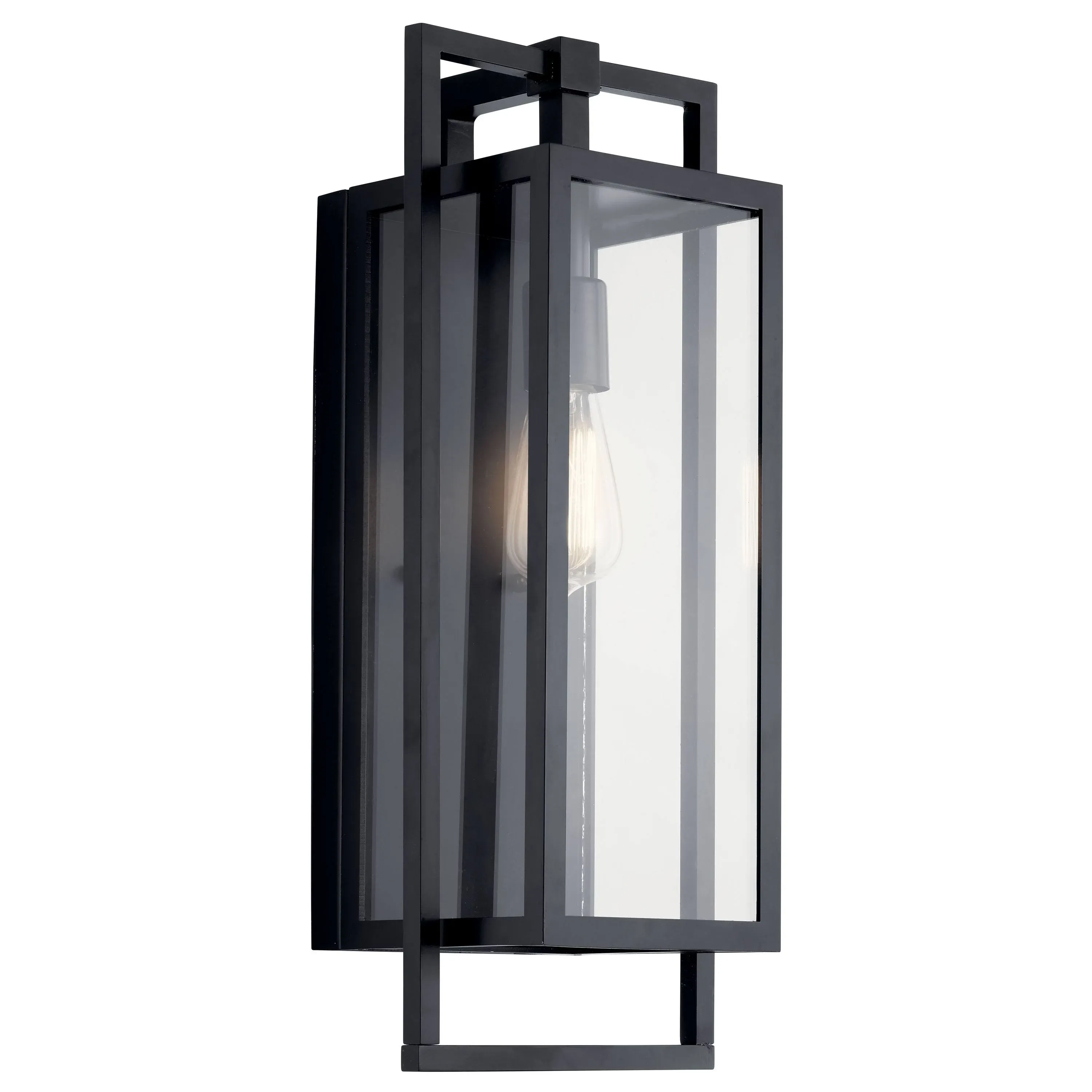 Kichler Goson Black Outdoor Wall Light 59087BK