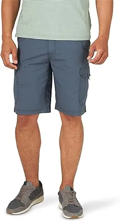 Lee Men's Extreme Motion Crossroad Cargo Shorts - Slate - 38