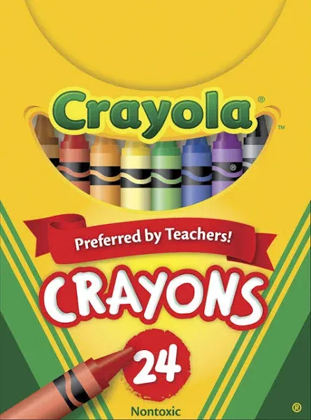 Crayola Classic Color Crayons Tuck Box - 24 pack