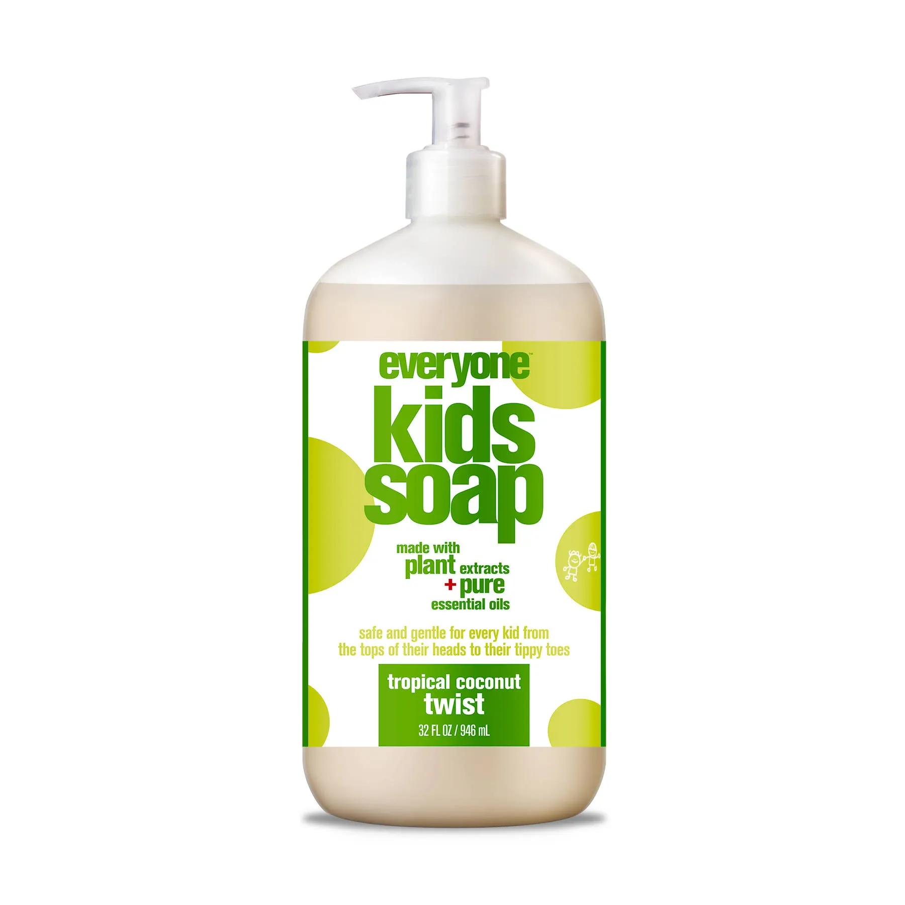 Everyone Kids Soap Tropical Coconut