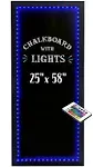 Excello Global Products Extra Large Gigantic LED Chalkboard Sign