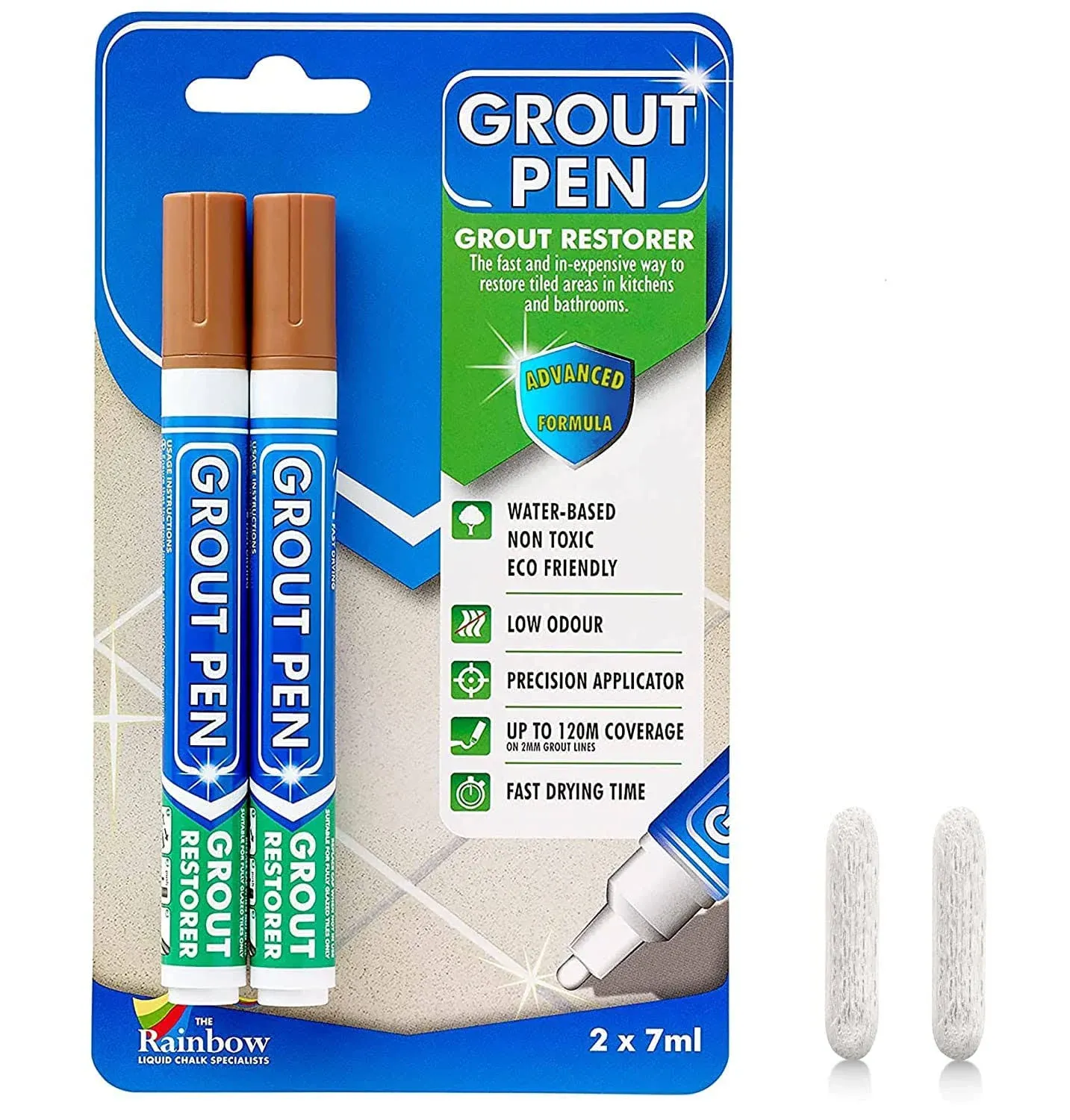 GROUT PEN Tile Paint Marker: Waterproof Grout Paint, Tile Grout Colorant and Sealer Pen