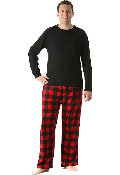 #followme Polar Fleece Pajama Pants Set for Men Sleepwear PJs