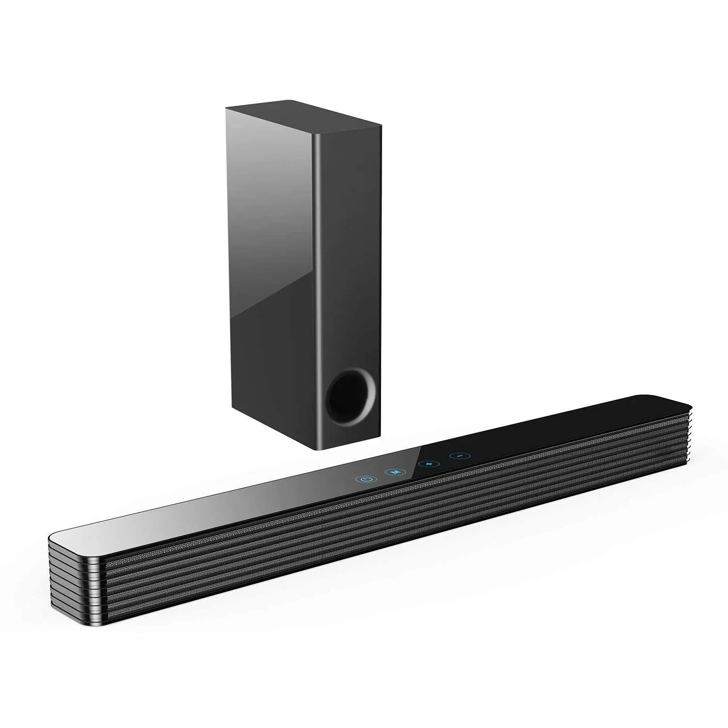 Norcent Kb2020 Black Mamba Series 25&#034; 120W Bluetooth Sound Bar With Sub-Woofer