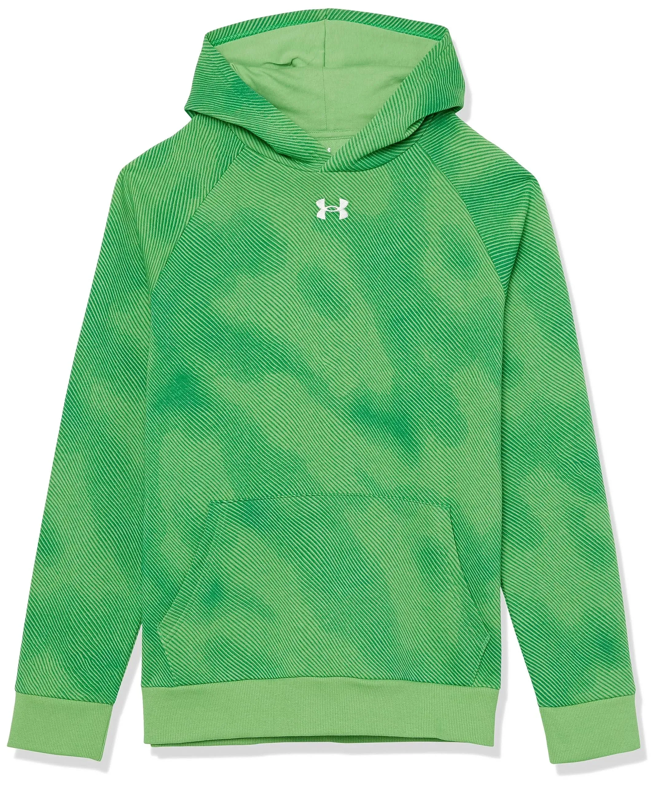 Under Armour Boys' Rival Fleece Printed Hoodie