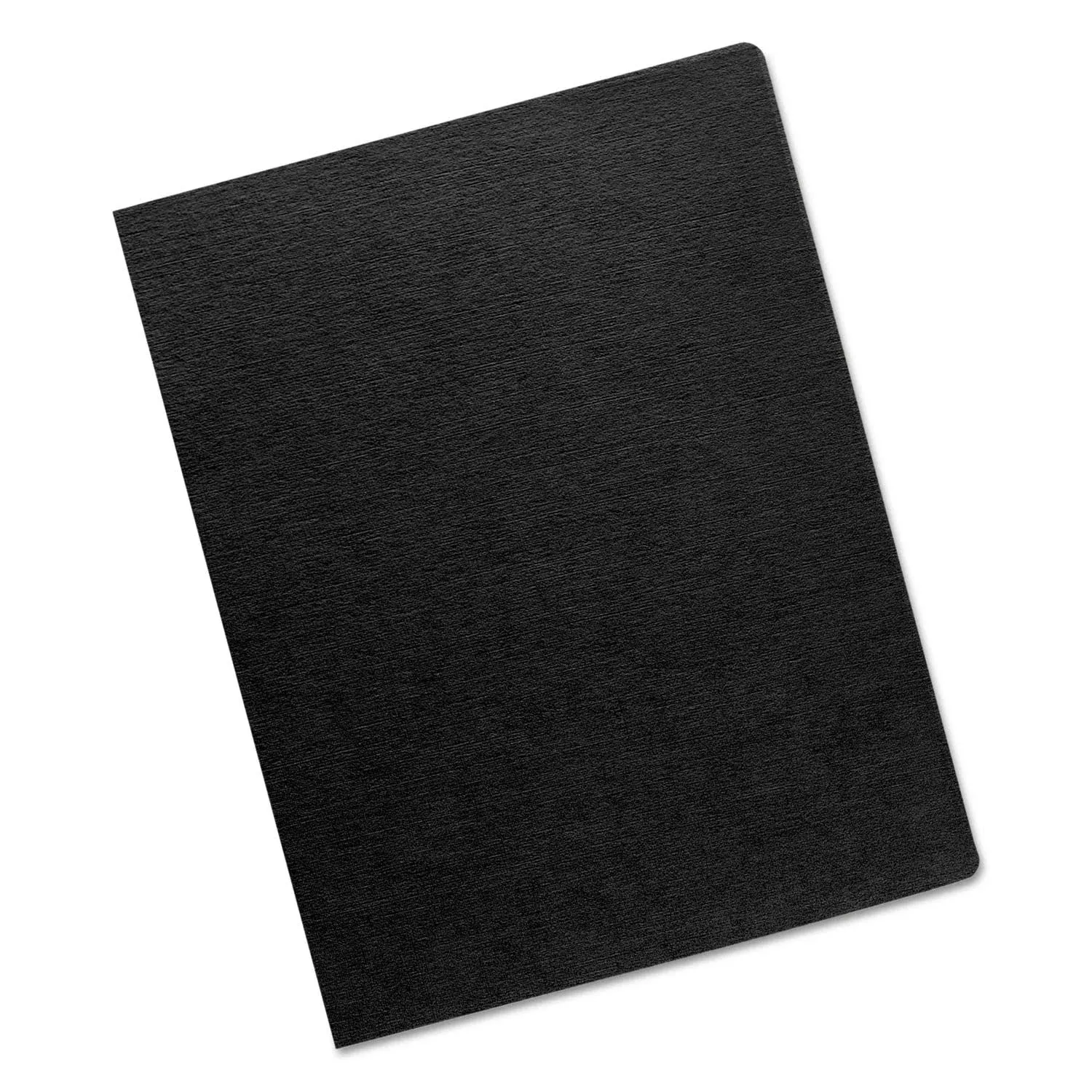 Fellowes Black Linen Oversize Binding Covers, 200 Pack