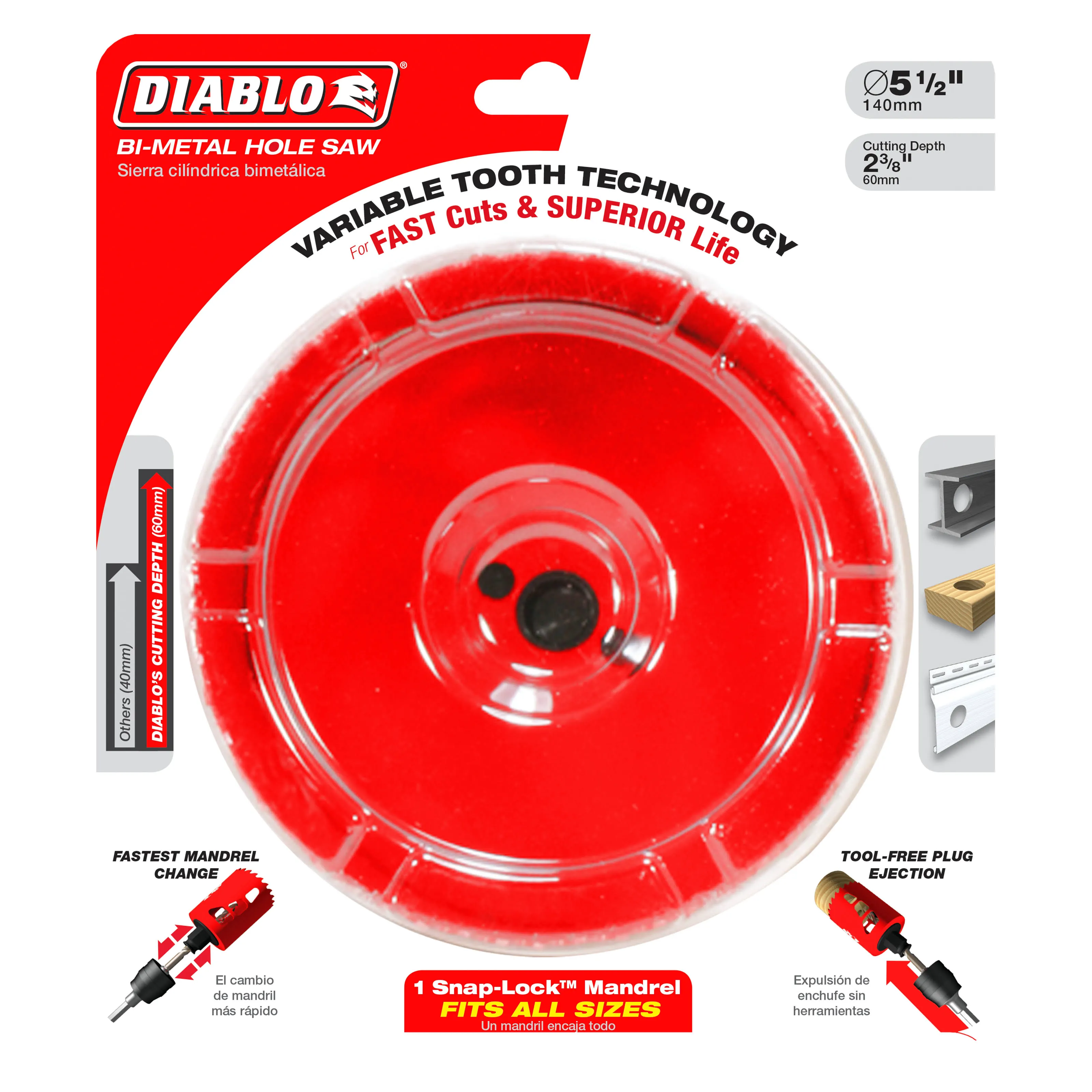 DB 5-1/2 X60MM Hole Saw