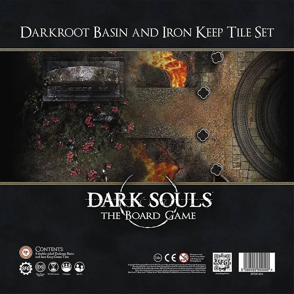 Dark Souls The Board Game - Darkroot Basin and Iron Keep Tile Set