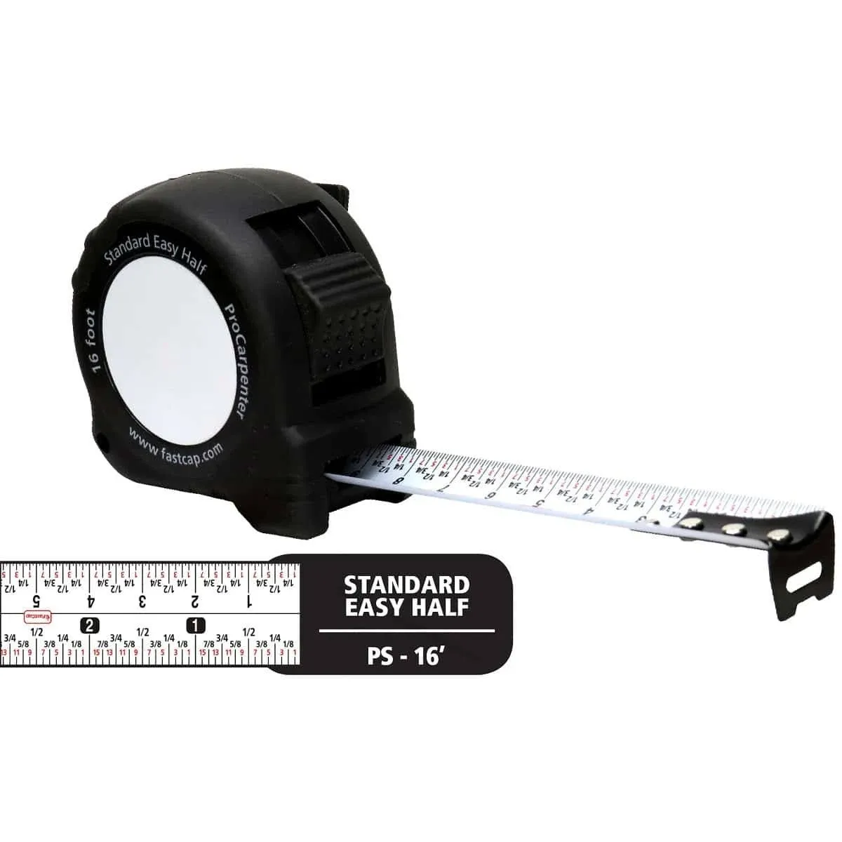 FastCap ProCarpenter Easy Half Tape Measure PS-16