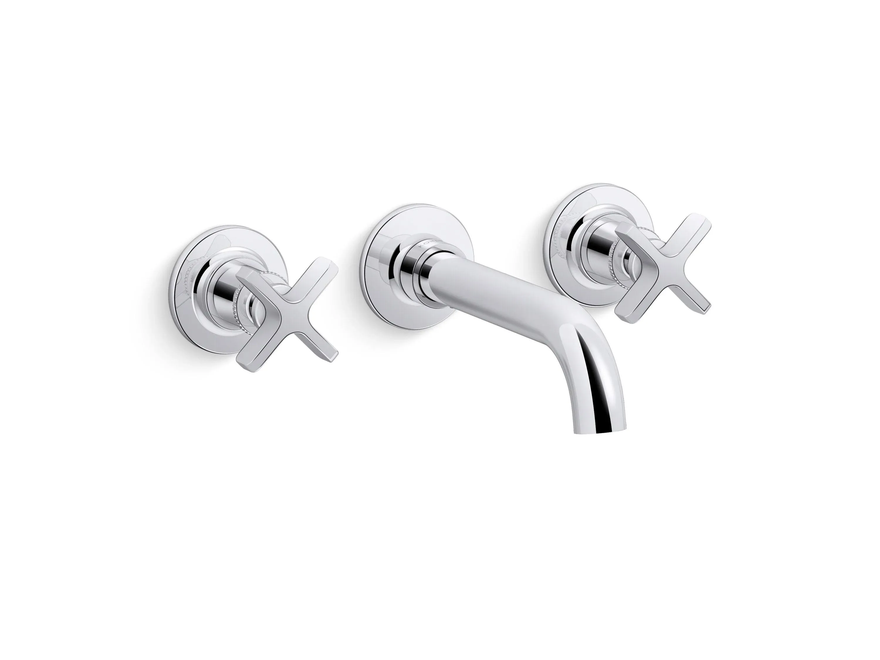 Castia by Studio McGee Wall-Mount Bathroom Sink Faucet Trim, 1.2 GPM Polished Chrome