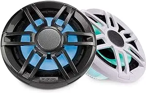 Garmin Fusion® XS Series Marine Speakers, 7.7" 240-Watt Sports with RGB, A Brand, Gray, White