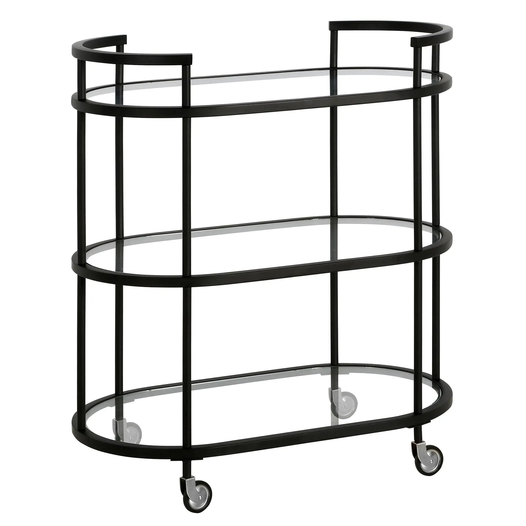 Leif Bar Cart - Blackened Bronze