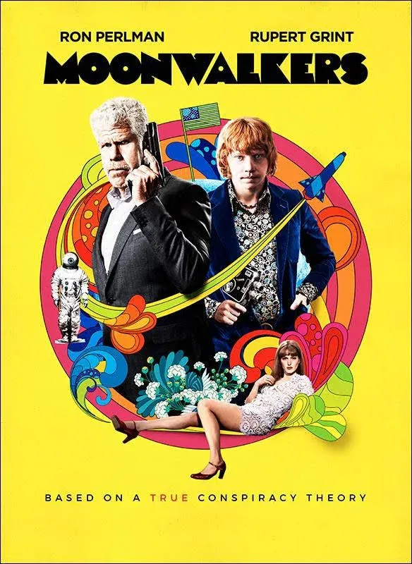 Moonwalkers (DVD, 2016) Ron Perlman - Rupert Grint - Robert Sheehan