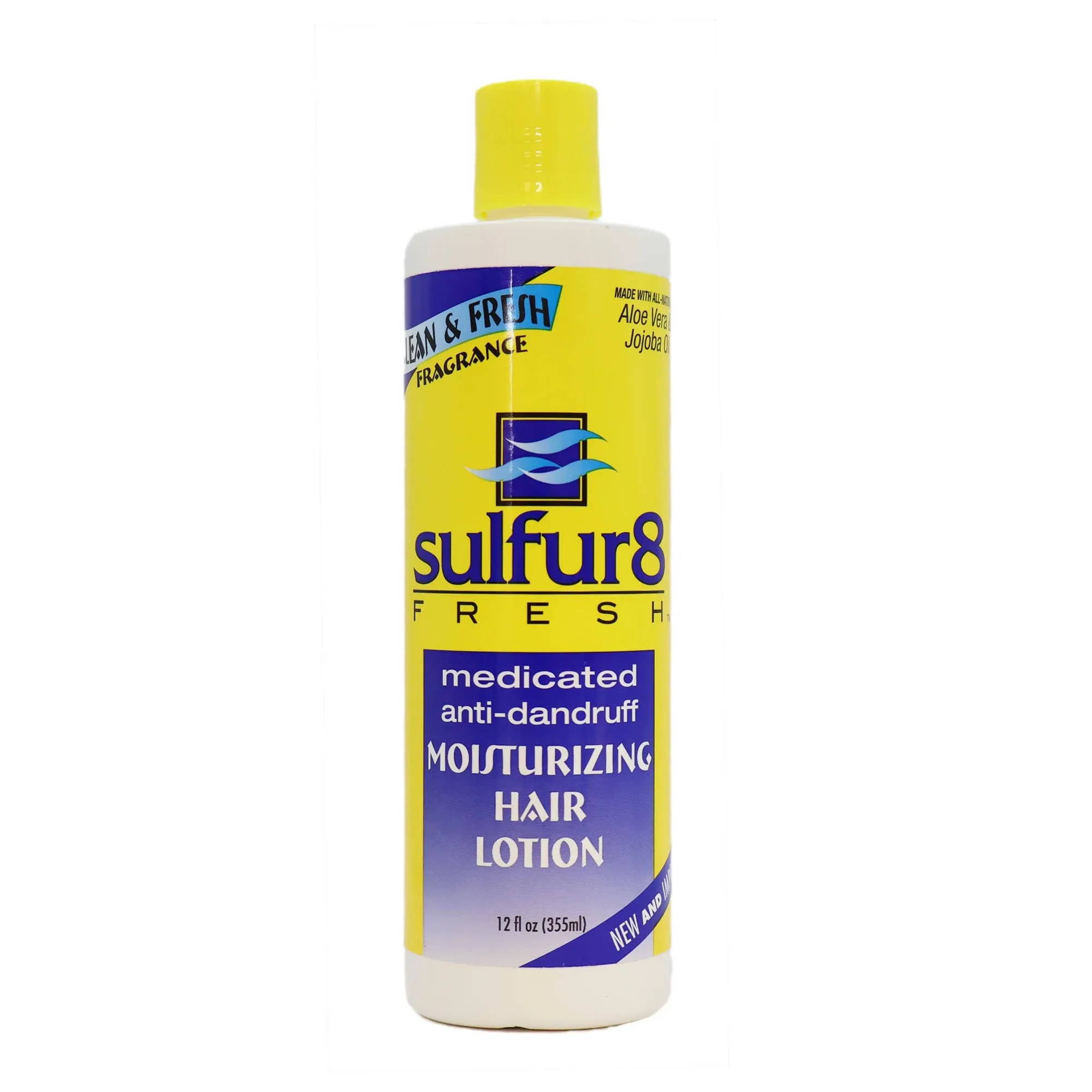 SULFUR 8 Fresh Moisturizing Hair Lotion 12 oz by Sulfur 8