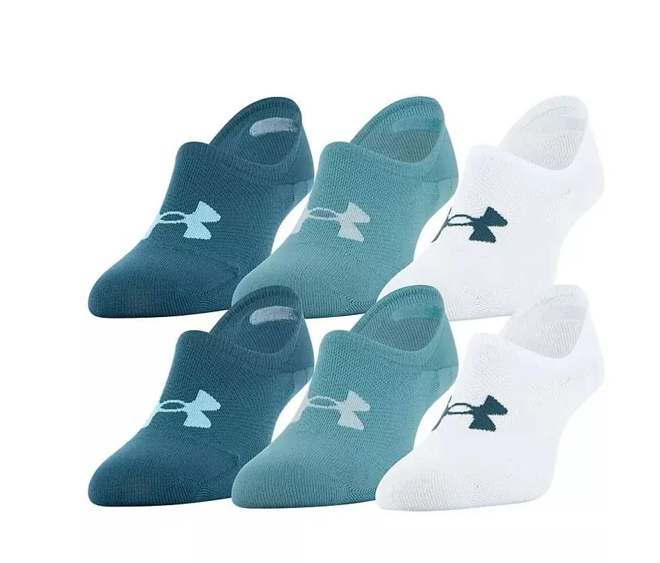 Under Armour Women's UA Breathable Liner No Show Socks