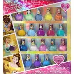 Townley Disney Princess 18 Piece Non-Toxic Peel-Off Nail Polish Set for Girls