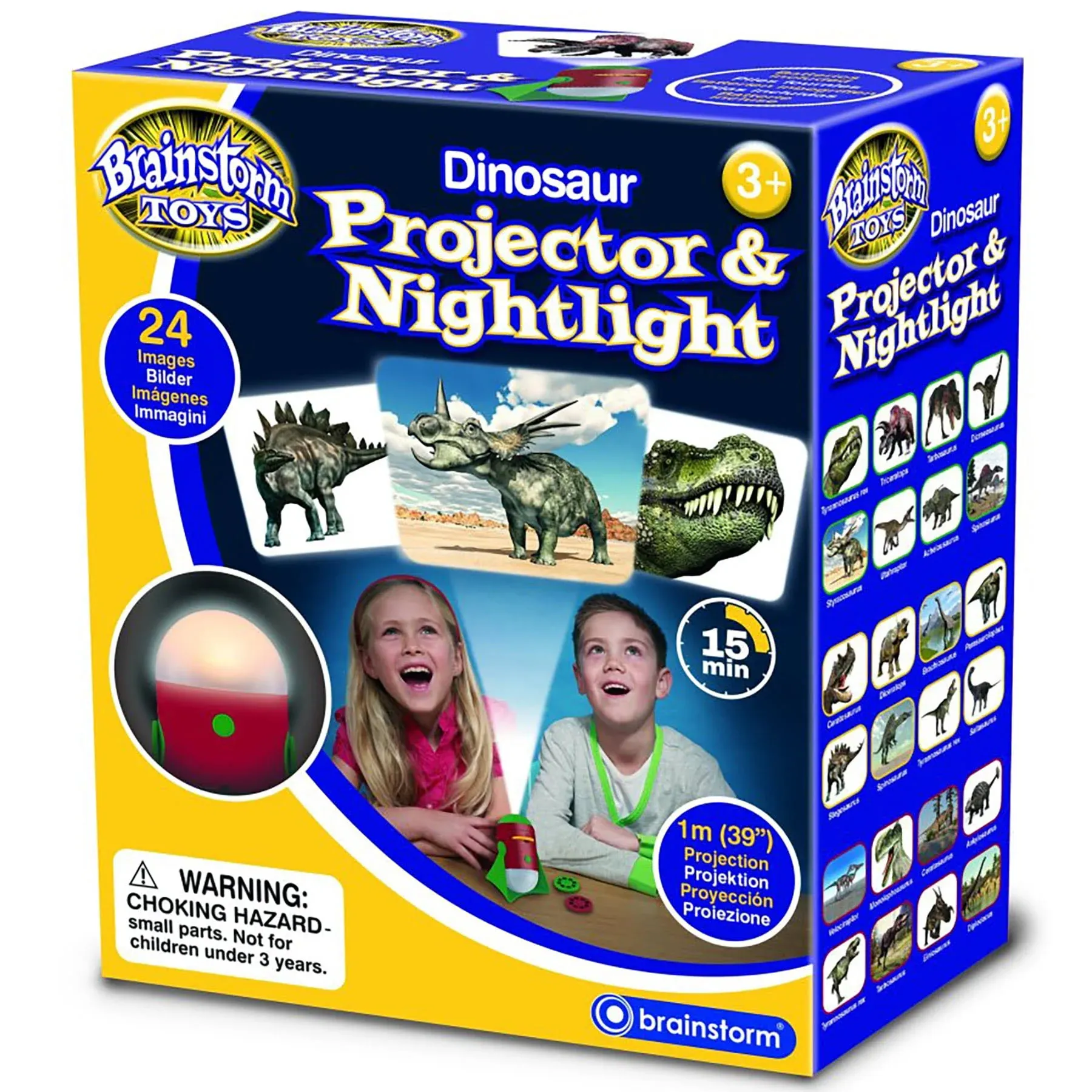 Brainstorm Toys E2046 Dinosaur Projector and Nightlight