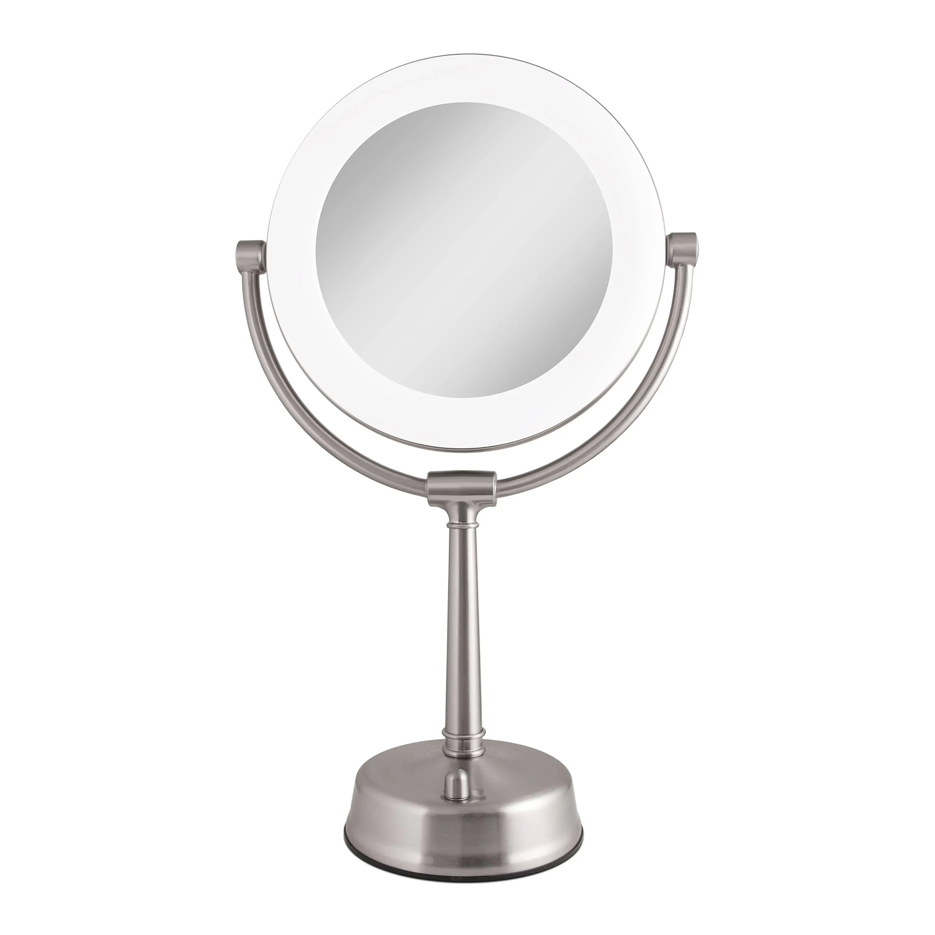 Zadro Surround Light Dimmable Sunlight Vanity Mirror, Nickel