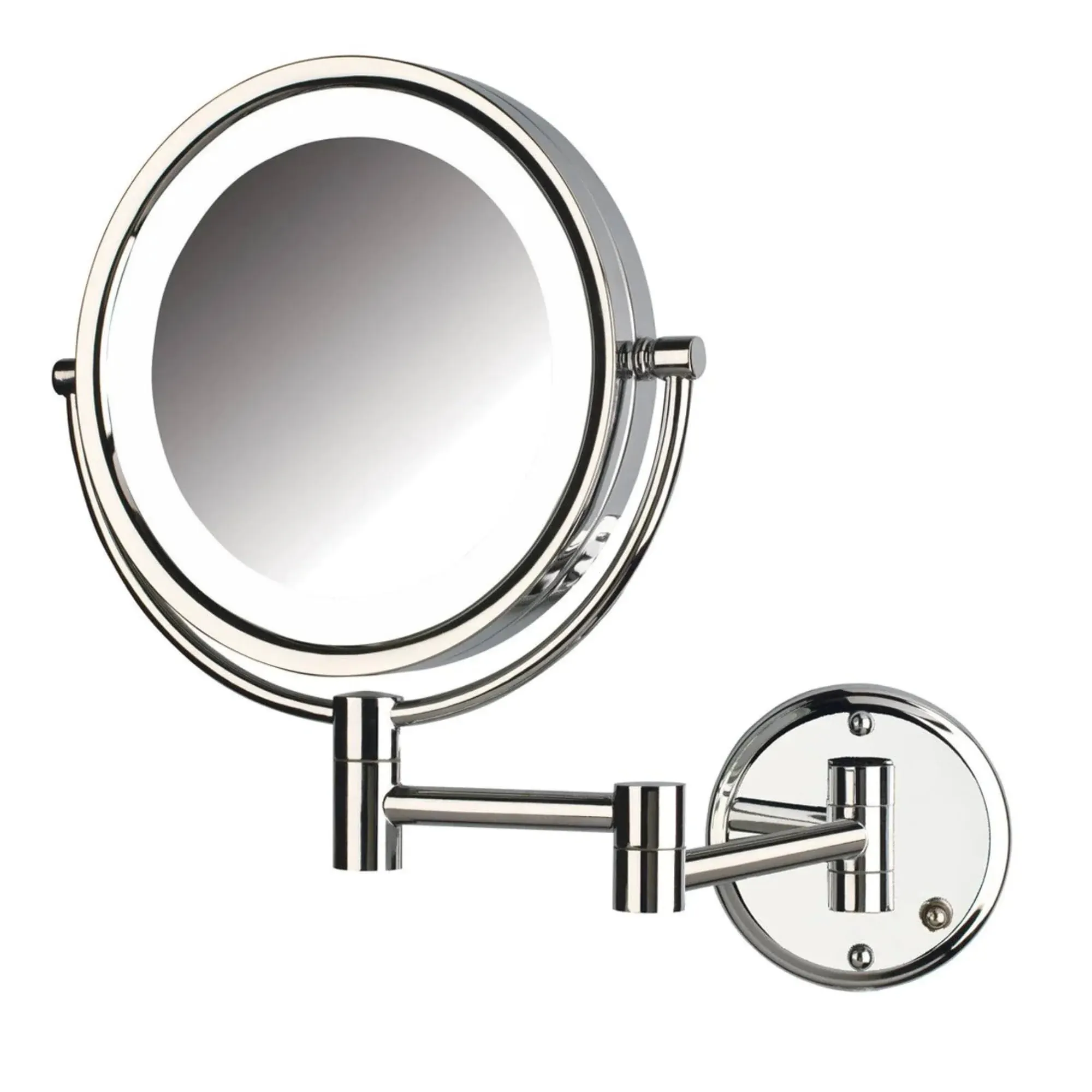 Jerdon 8X Wall Mounted LED Lighted Mirror